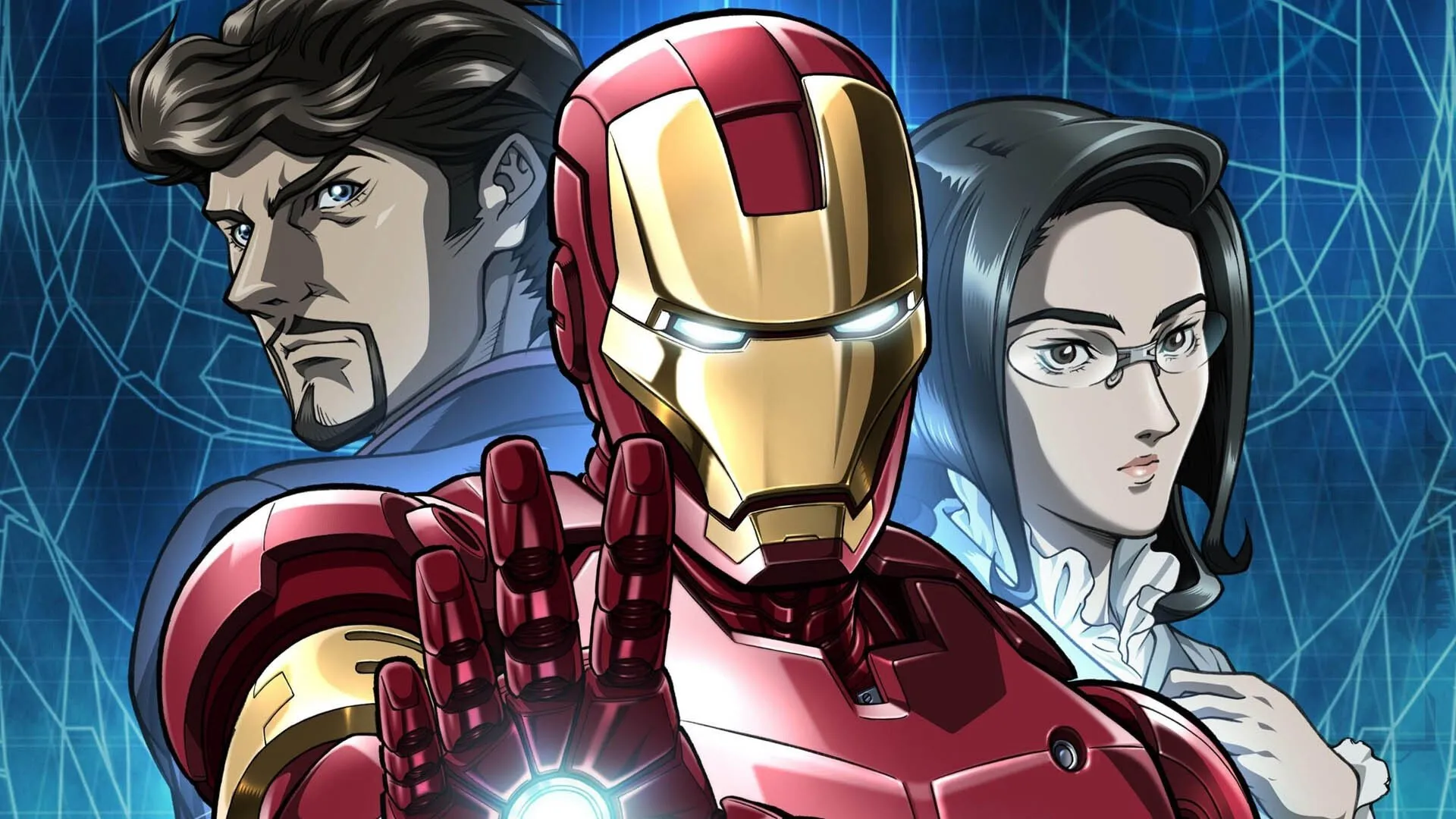 Homem de Ferro Marvel Anime