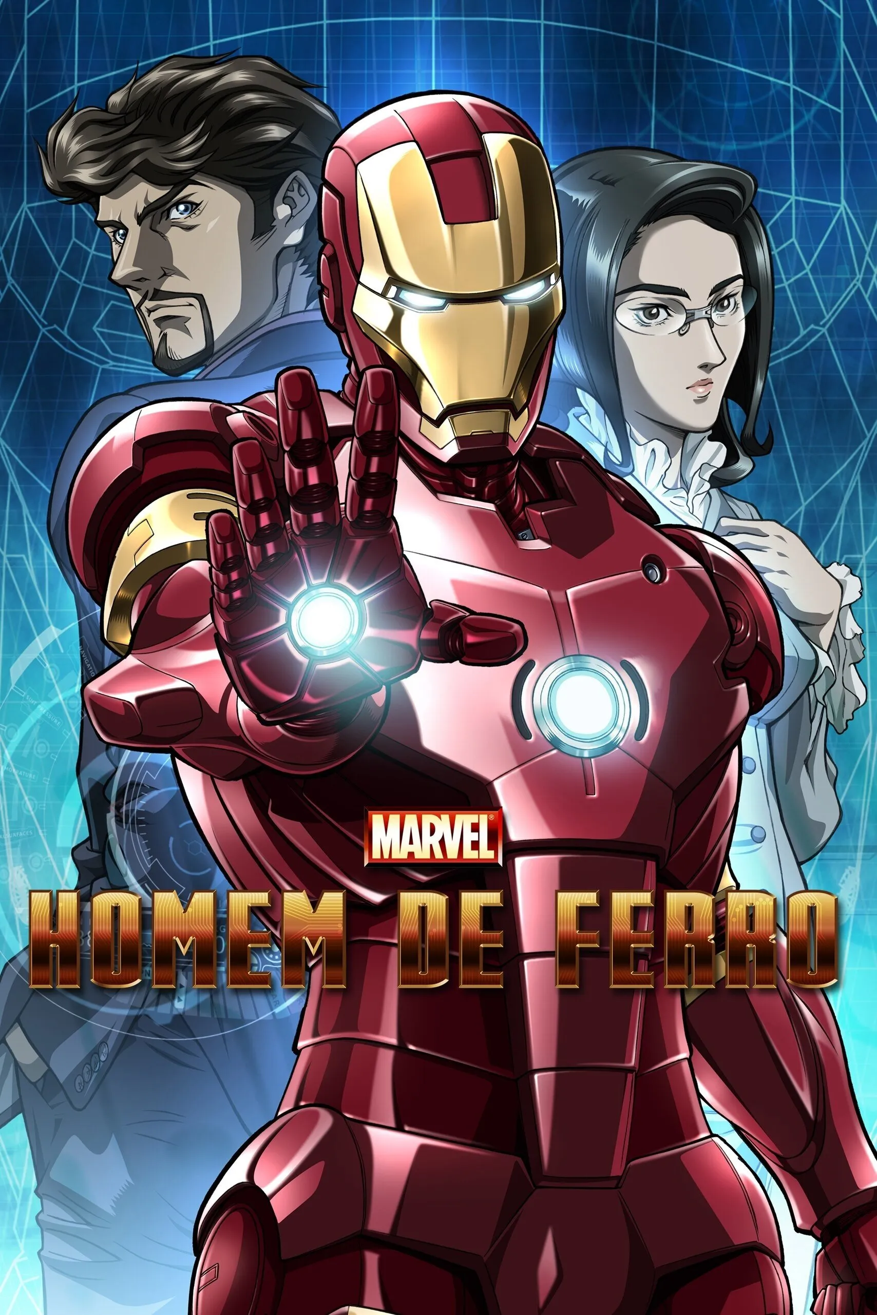 Homem de Ferro Marvel Anime